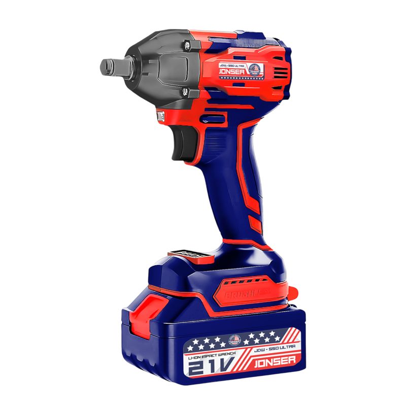 Аккумуляторный гайковерт JONSER JDW-550 ULTRA